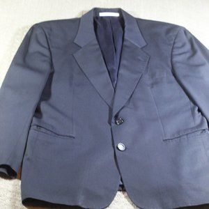 Hugo Boss 2-Button Navy Blue Sport Coat 42R